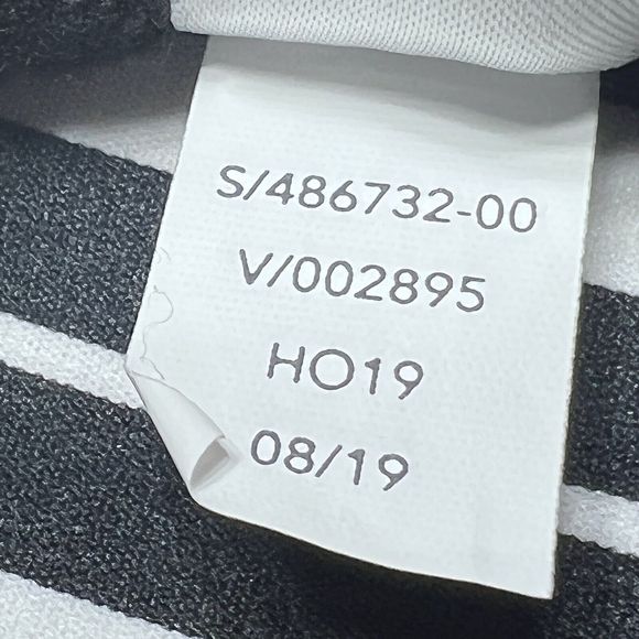 ATHLETA Sweatshirt Womens X-Small Black White Striped Pullover Crew 486732-00 - Picture 10 of 11